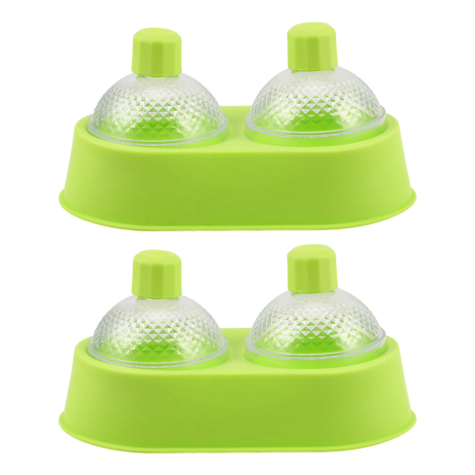 Coaster Mold Round - 2Pcs Ice Ball Maker Mold Unique