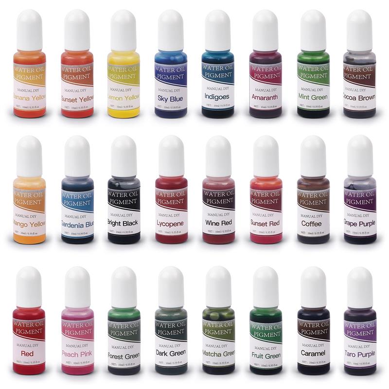 Resin Dye Alcohol - 24 Colors/Set 10ml Art Ink Alcohol