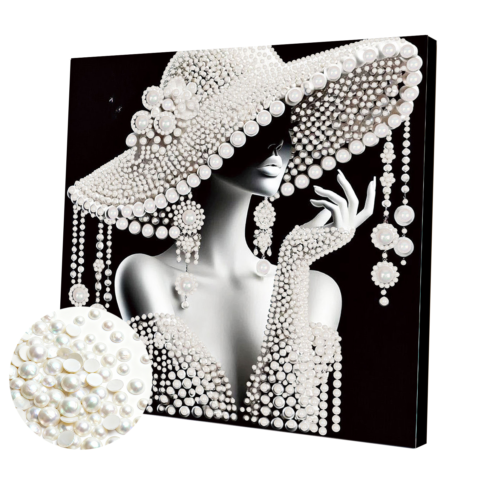 Resin Craft For Beginners - DIY Ladies Pearl Painting Art Kits