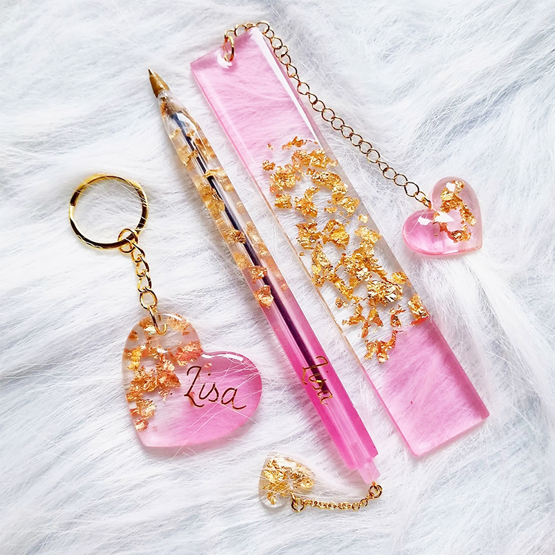 Transparent Pen and Bookmark S – Resin Pigment Set recenzja i cena
