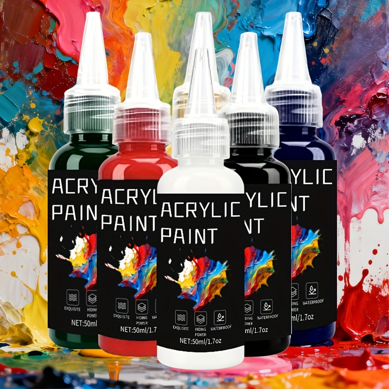 Acrylic Paint Set 6 Colors 50m – Resin Pigment Set recenzja i cena