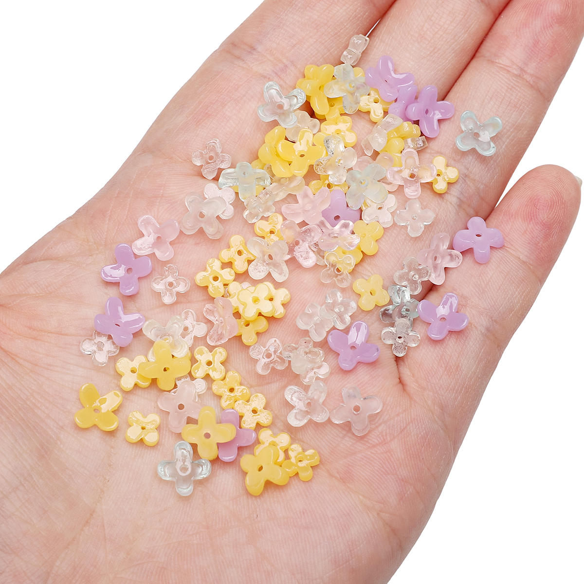 20pcs 5 7mm Resin 4 Petals Flo – Resin Craft Ideas recenzja i cena