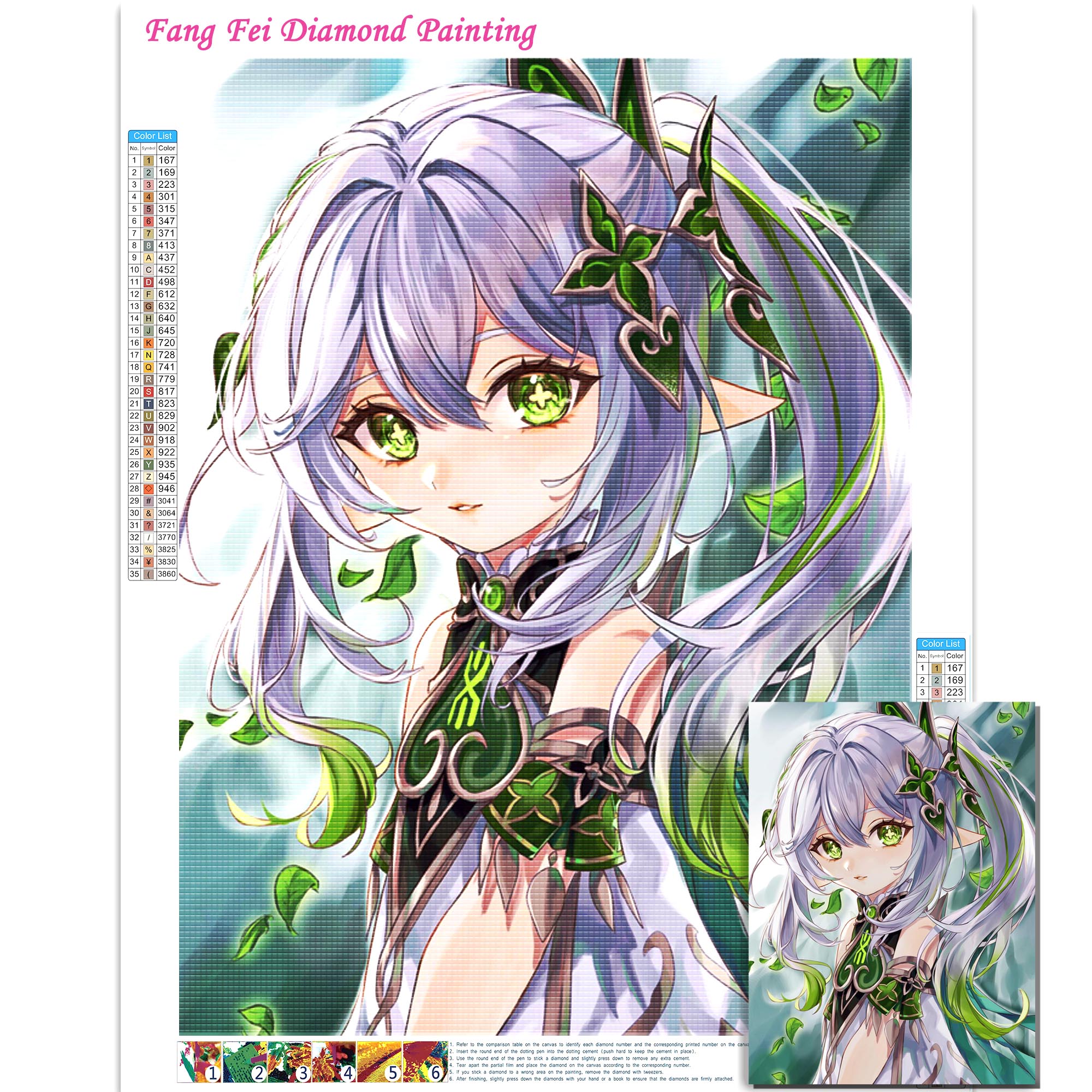 Anime Genshin Impact Full Dril – Resin Craft Genshin recenzja i cena