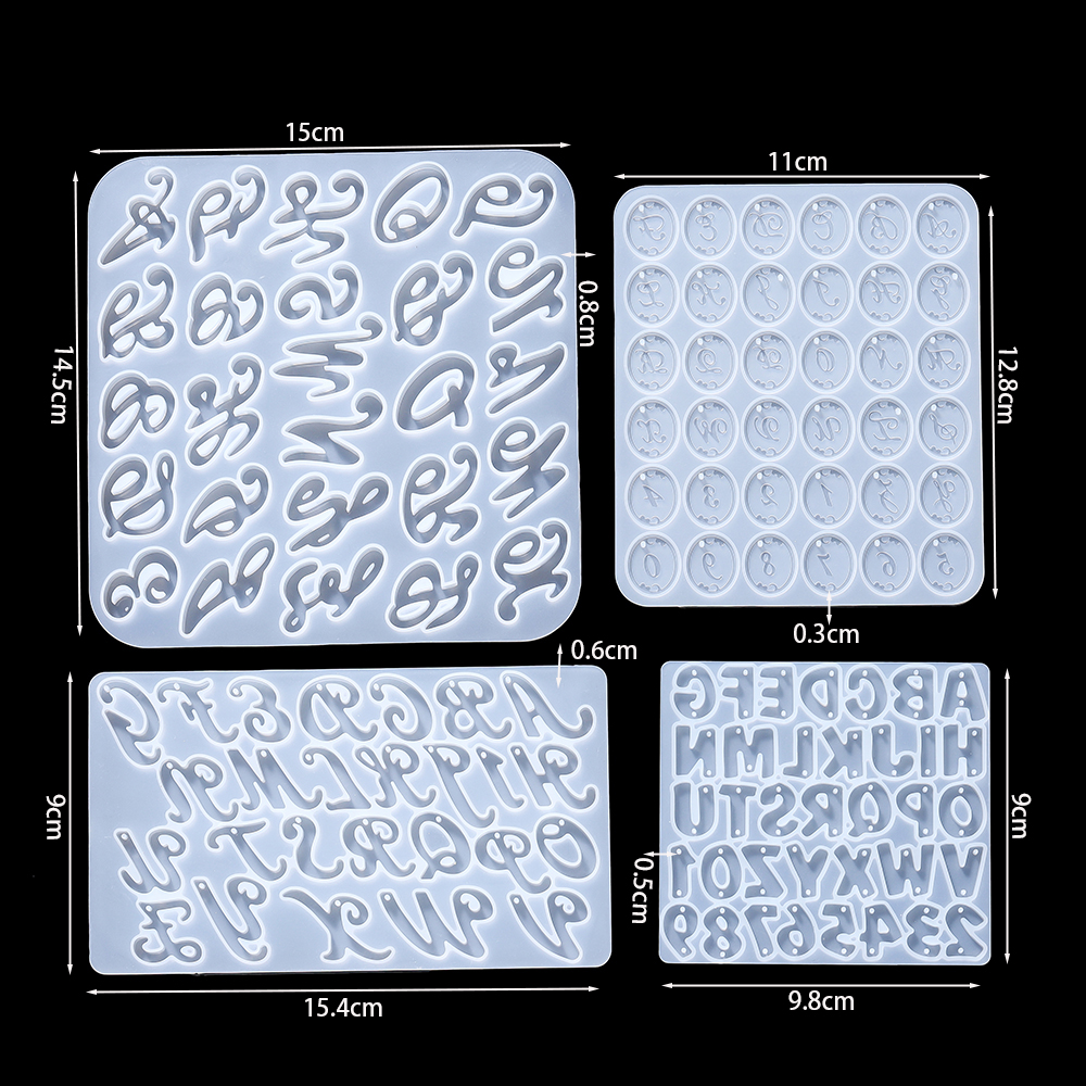 Alphabet Epoxy Resin Silicone  – Resin Pigment Set recenzja i cena