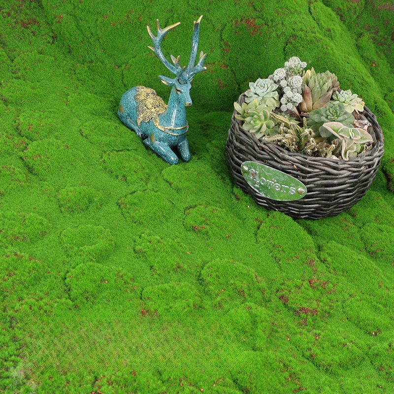 Artificial Turf Moss Simulatio – Terrarium Moss Art recenzja i cena