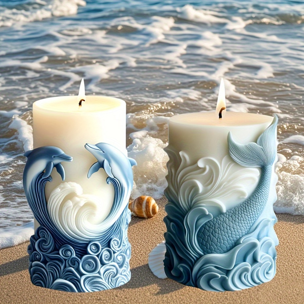 Ocean Theme Silicone Candle Mo – Resin Ocean Wave Mold recenzja i cena