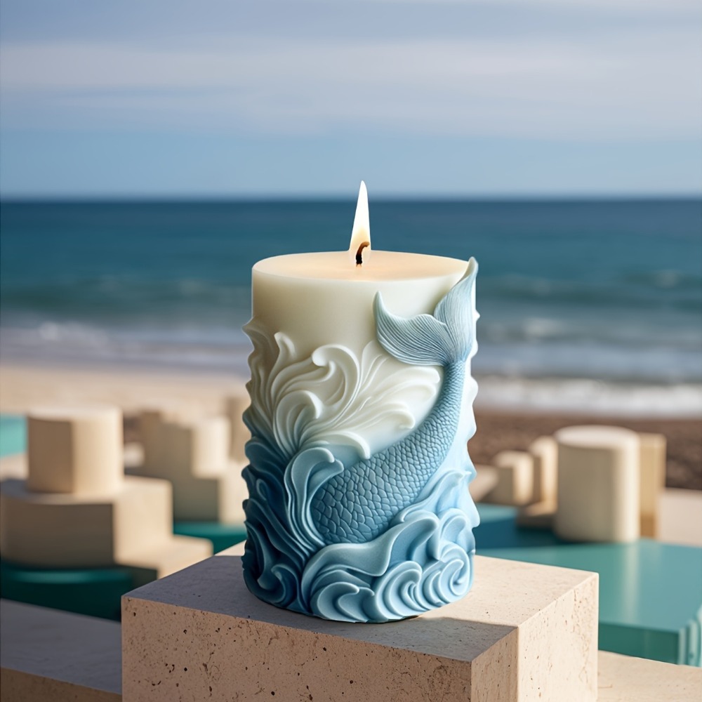 Ocean Theme Silicone Candle Mo – Resin Ocean Wave Mold recenzja i cena
