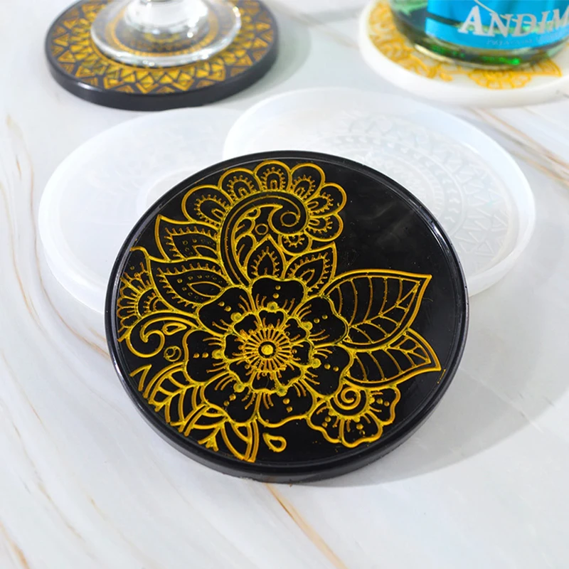 Flower Coaster Silicone Mold E – Coaster Mold Round recenzja i cena