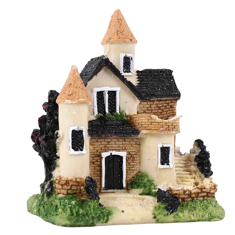 Cute Mini Resin House Miniatur – Resin Crafts recenzja i cena