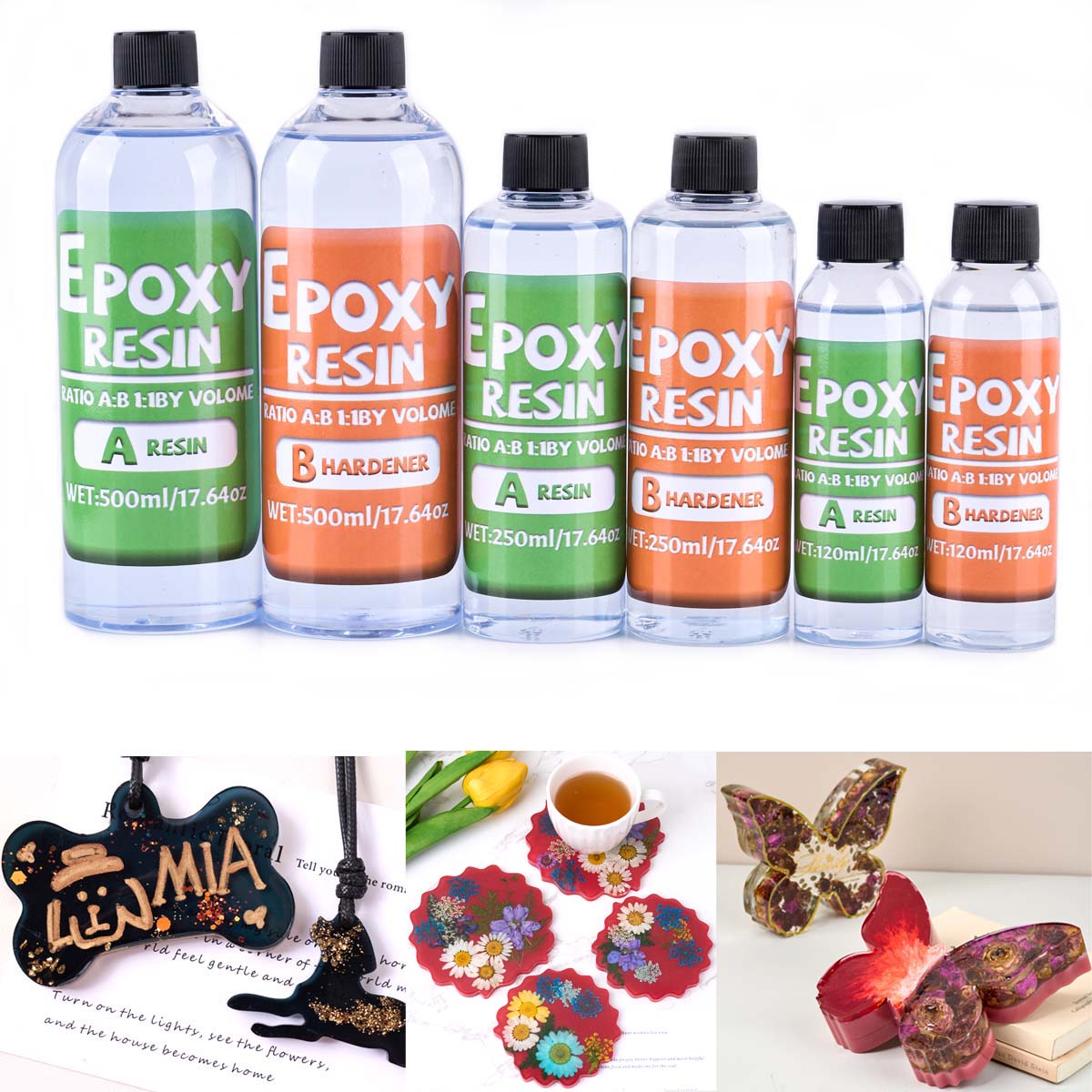 1:1 Ratio Epoxy Resin Kit Anti – Resin Jewelry Kit recenzja i cena