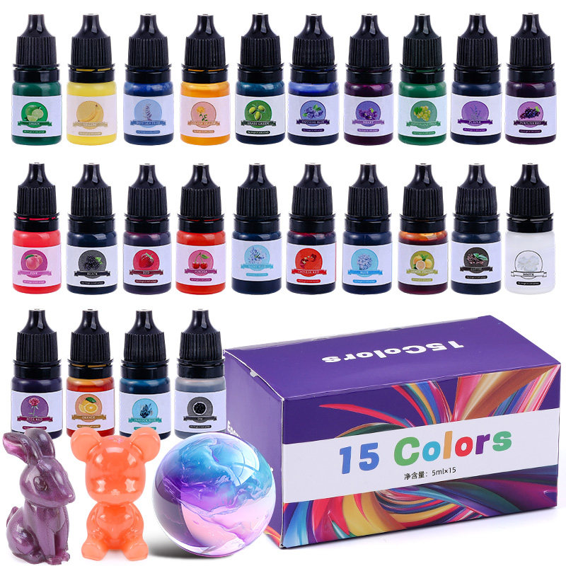 Epoxy Resin Color Pigment 24 V – Resin Pigment Set recenzja i cena