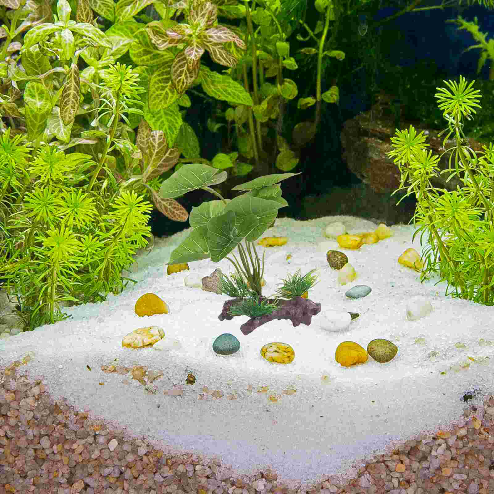 Fish Tank Artificial Water Pla – Terrarium Moss Art recenzja i cena