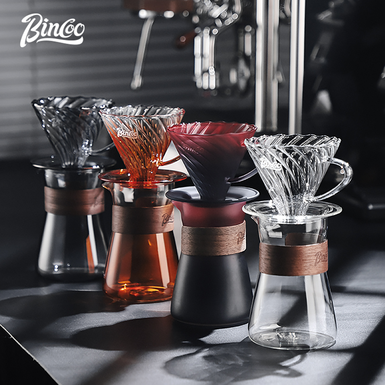 Bincoo Pour Over Coffee Maker  – Mixing Cup Silicone recenzja i cena