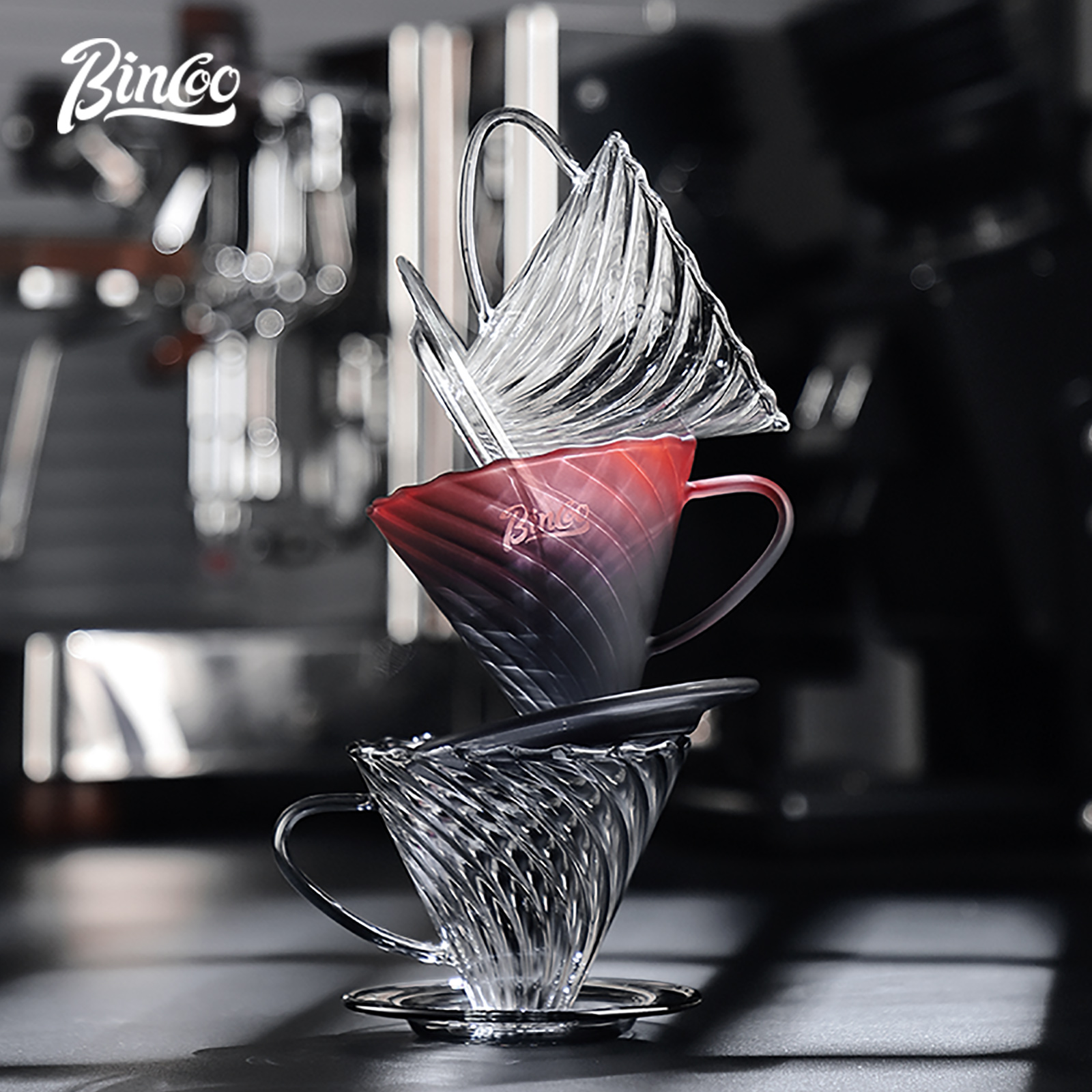 Bincoo Pour Over Coffee Maker  – Mixing Cup Silicone recenzja i cena