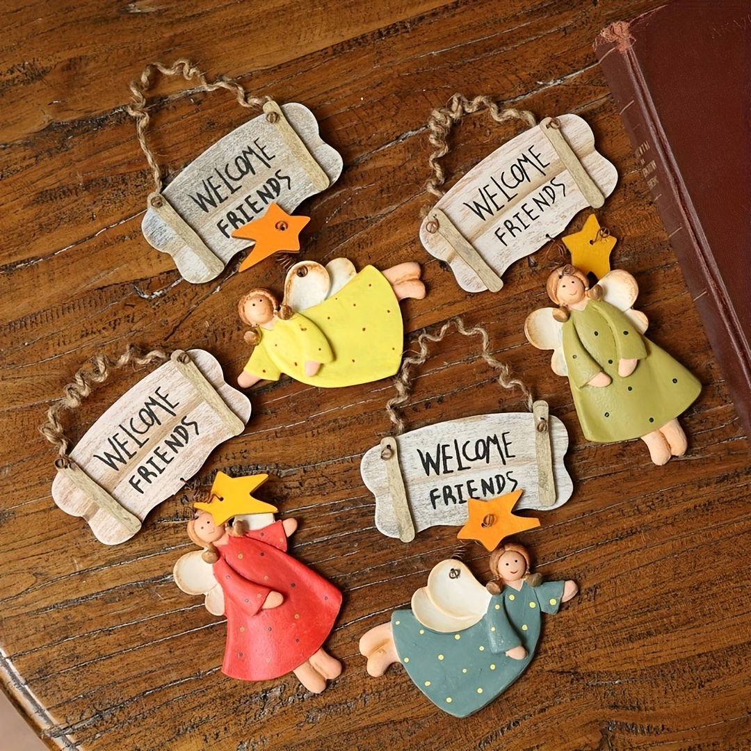 4pcs Angel Pendant Mold, Resin – Resin Craft Ideas recenzja i cena