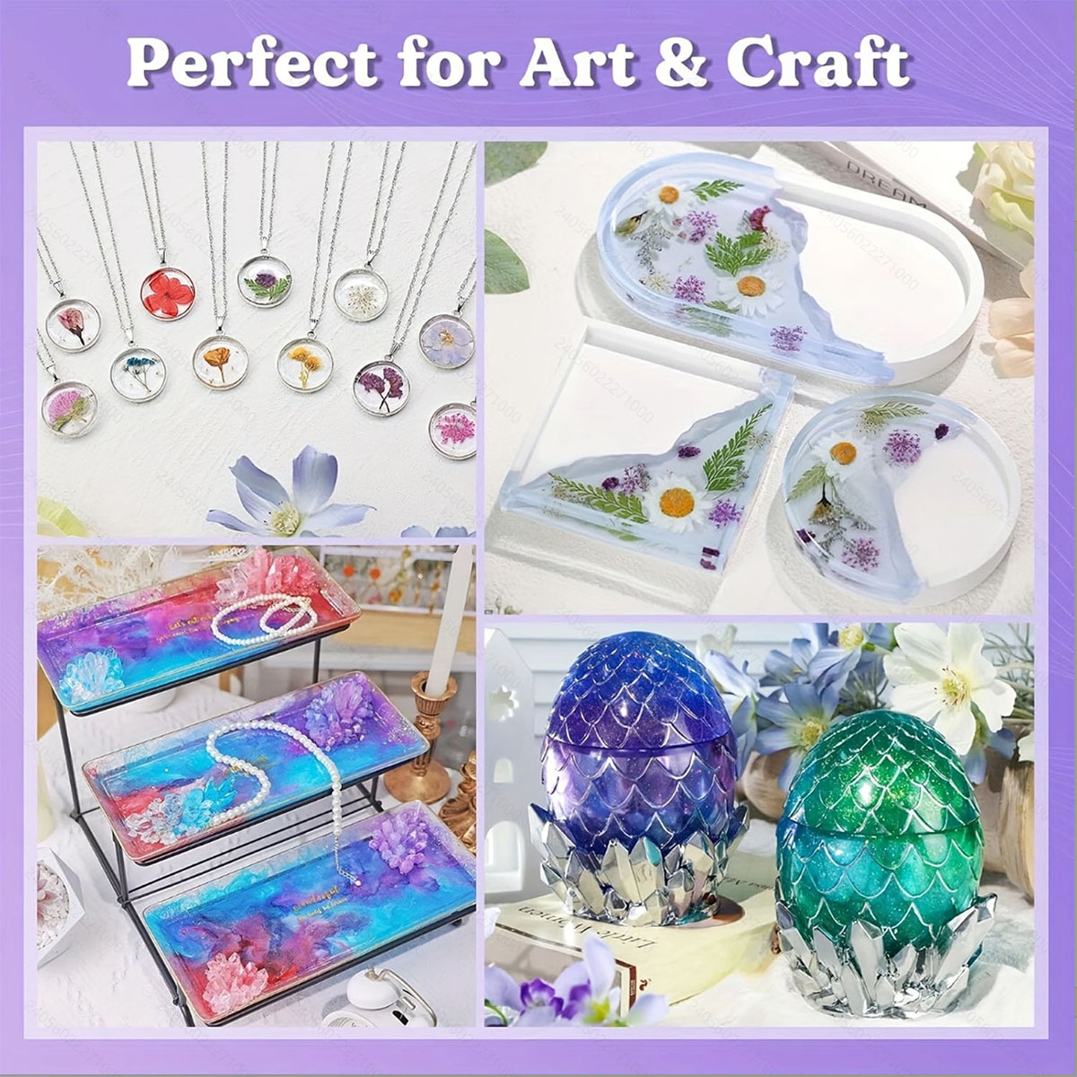125ml/250ml Crystal Clear Cast – Resin Jewelry Kit recenzja i cena