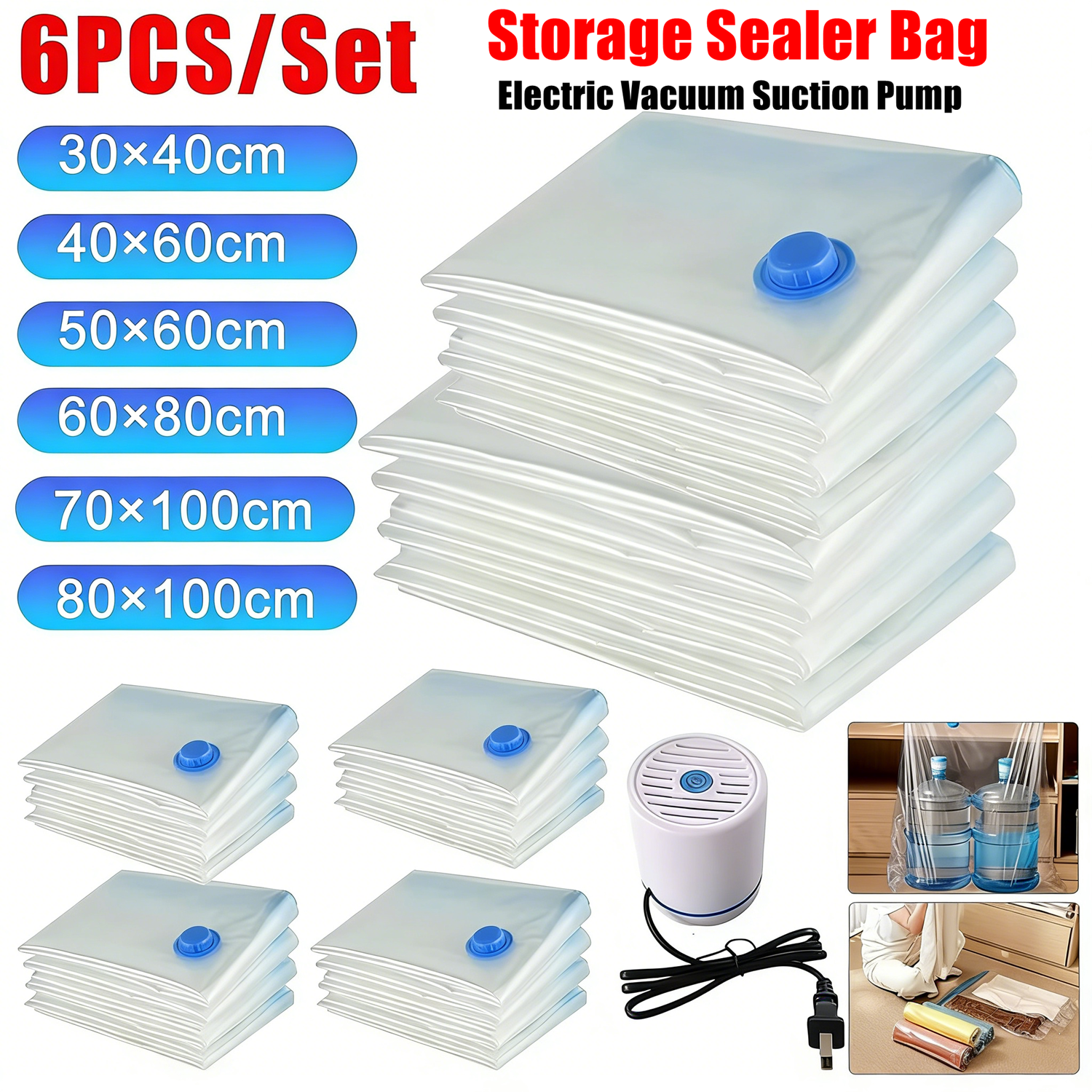 7 Sizes Reusable Vacuum Bags w – Vacuum Chamber Small recenzja i cena