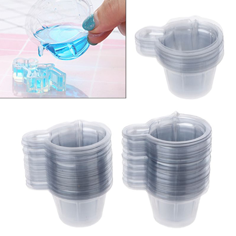 10-100Pcs 40ML Plastic Disposa – Mixing Cup Silicone recenzja i cena