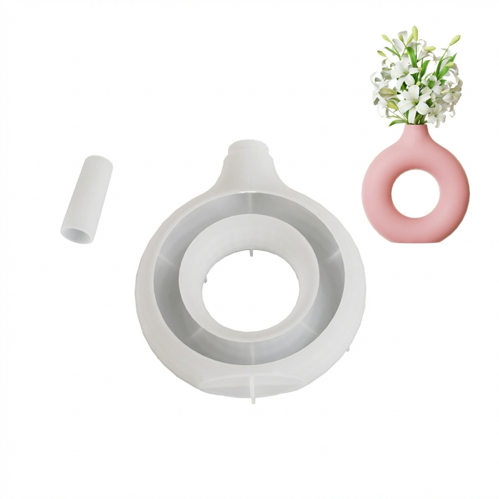 Oval Stripe Silicone Vase Mold – Resin Craft Workshop recenzja i cena