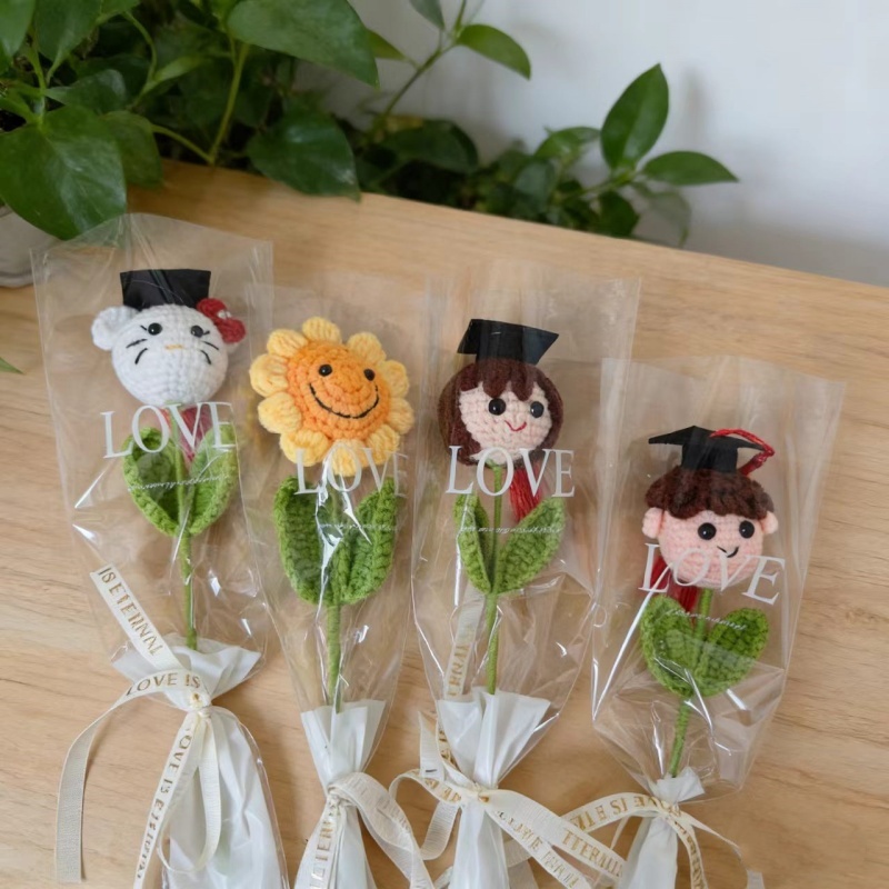 Artificial Flower Knitted Sunf – Dried Flower Bulk recenzja i cena