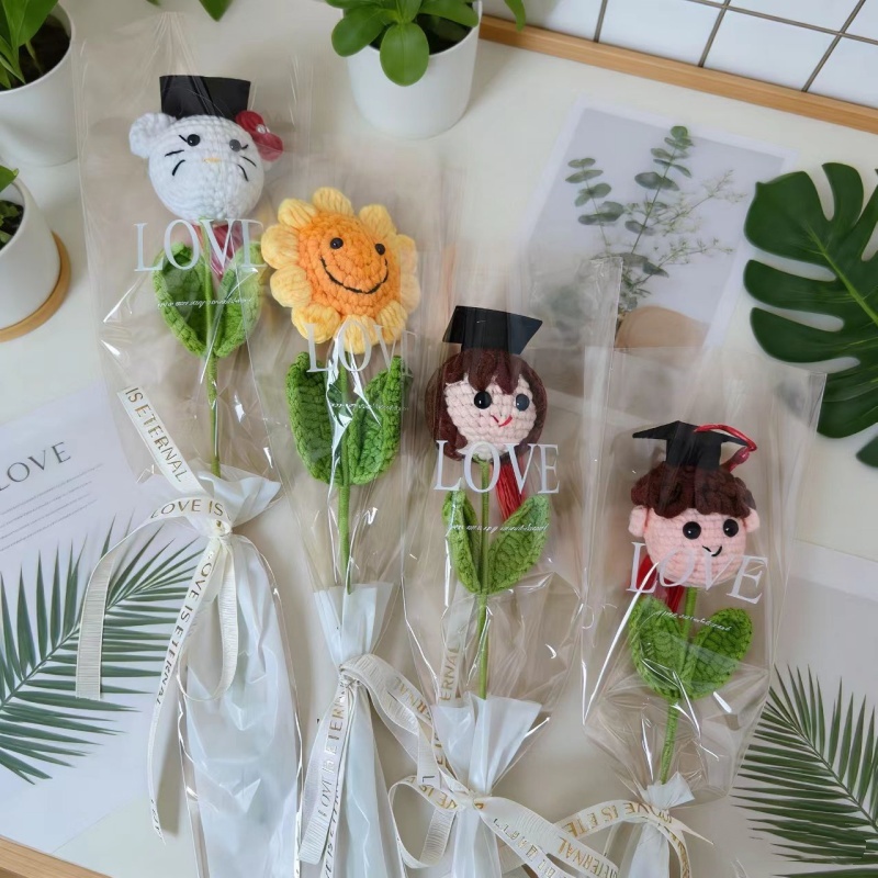 Artificial Flower Knitted Sunf – Dried Flower Bulk recenzja i cena