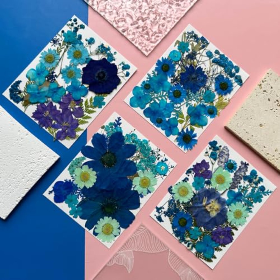 94Pcs Dried Pressed Flowers fo – Dried Flower Bulk recenzja i cena