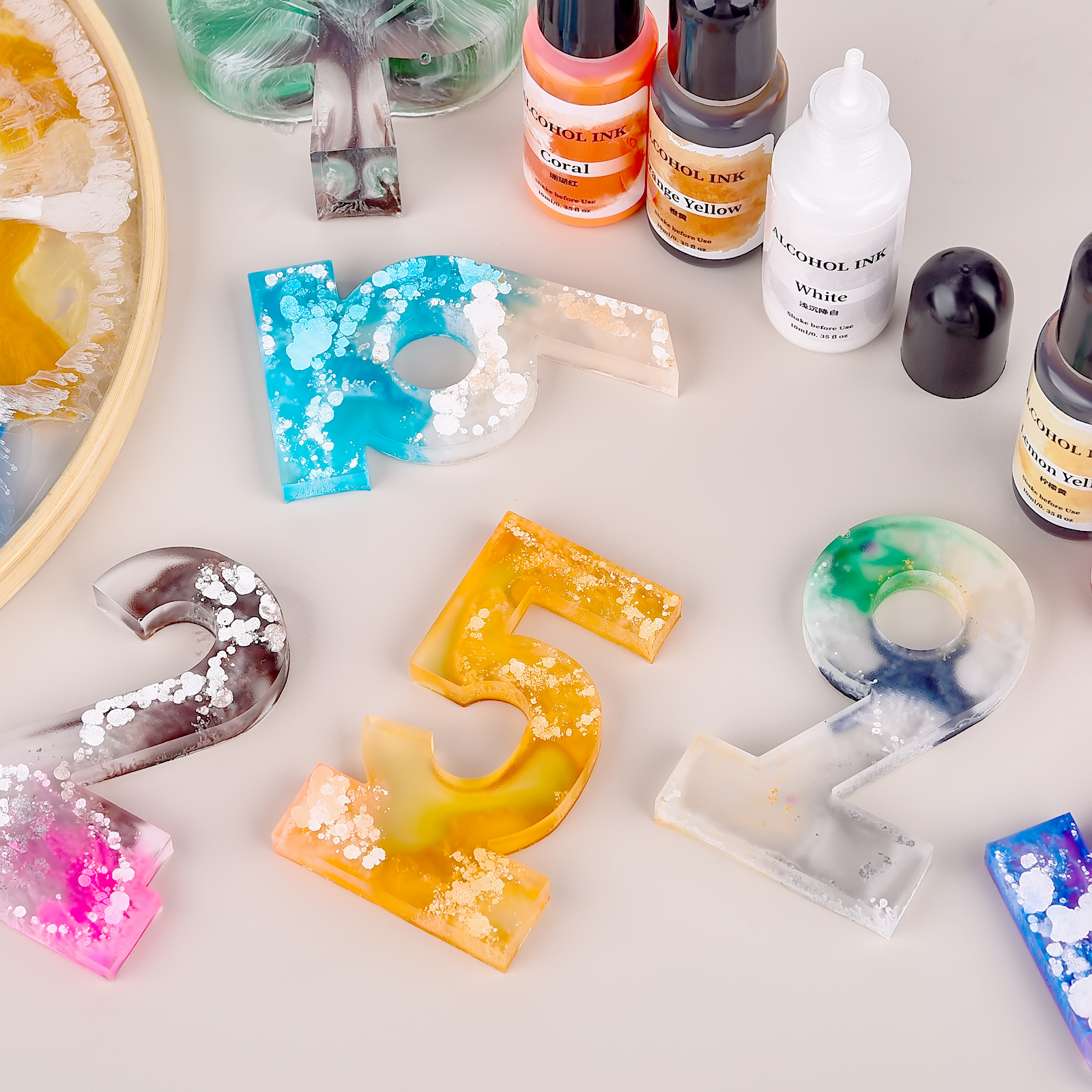 1set Art Ink Alcohol Epoxy Res – Resin Dye Alcohol recenzja i cena