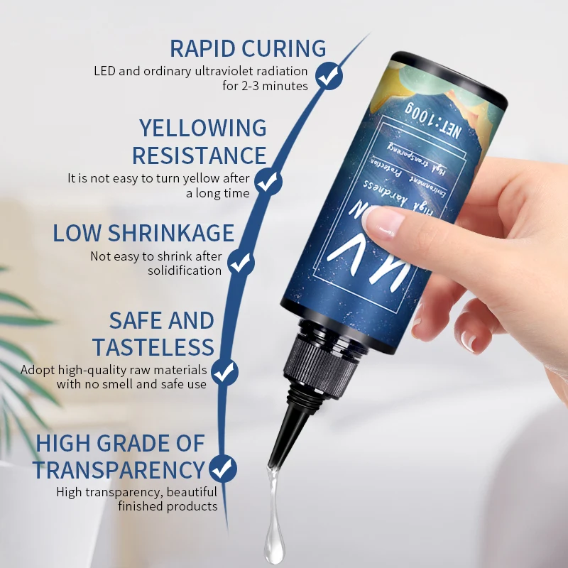 UV Resin Glue for DIY Jewelry, – Resin Pigment Set recenzja i cena