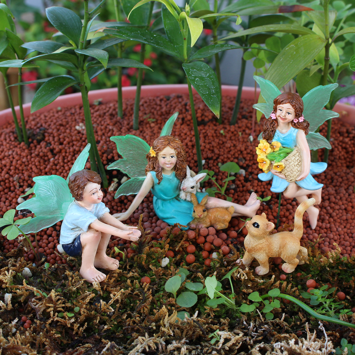4pc Flower Fairy and Animal Pa – Resin Craft Ideas recenzja i cena