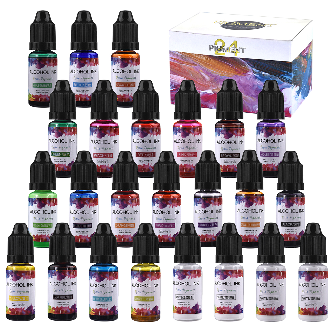 10ML Art Ink Alcohol Resin Pig – Resin Dye Alcohol recenzja i cena