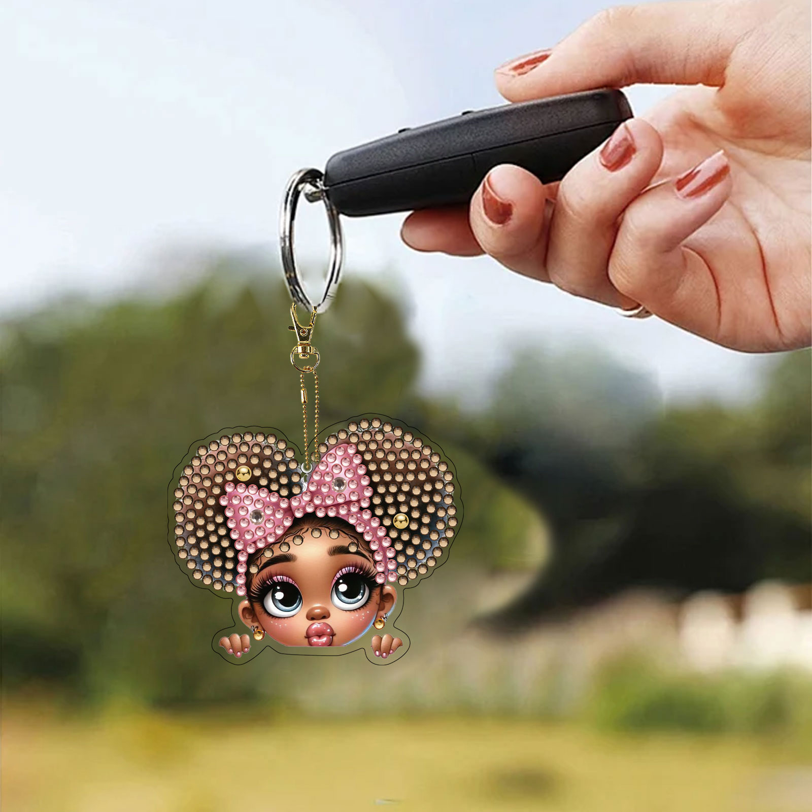 15Pcs DiY Diamond Art Keychain – Resin Craft For Beginners recenzja i cena