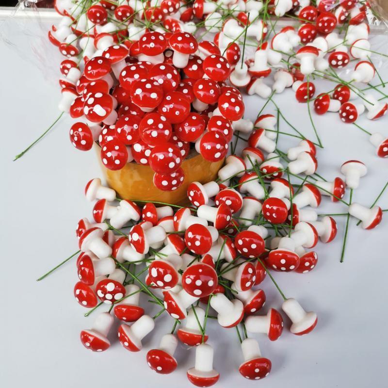 10-80PCS Mini Color Mushroom D – Terrarium Moss Art recenzja i cena