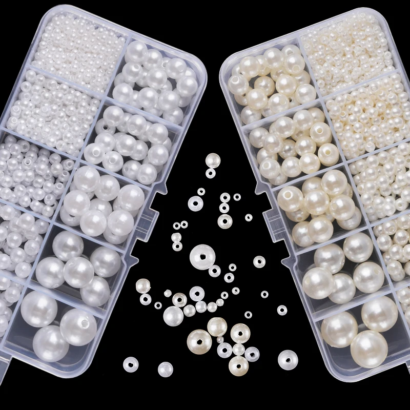 800pcs Artificial Faux Pearl R – Resin Jewelry Kit recenzja i cena