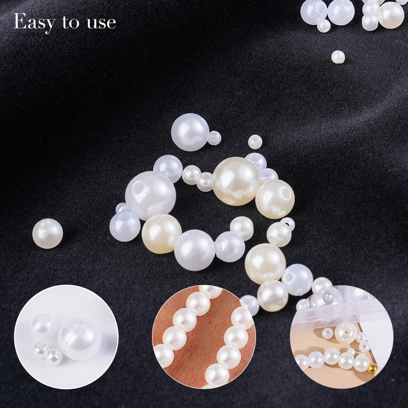 800pcs Artificial Faux Pearl R – Resin Jewelry Kit recenzja i cena