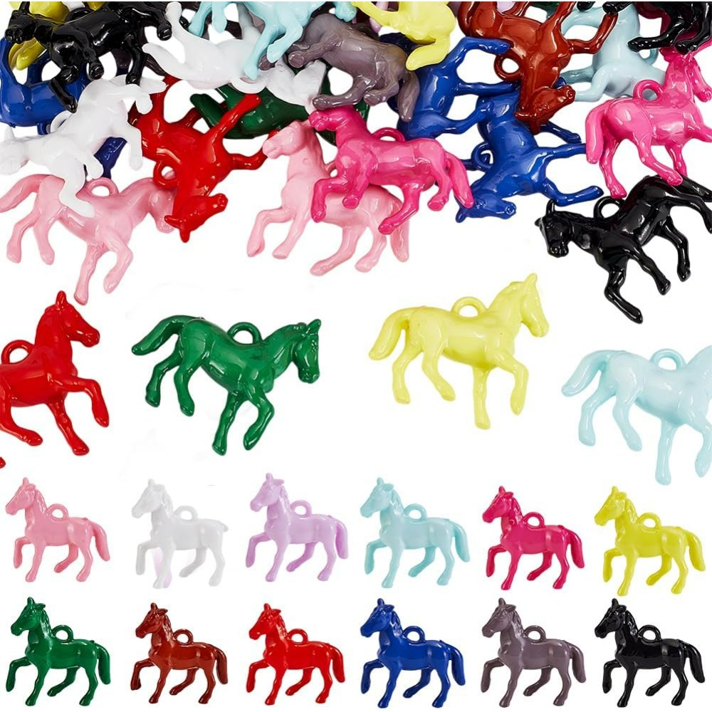 48pcs Opaque Acrylic Pendants  – Resin Crafts recenzja i cena