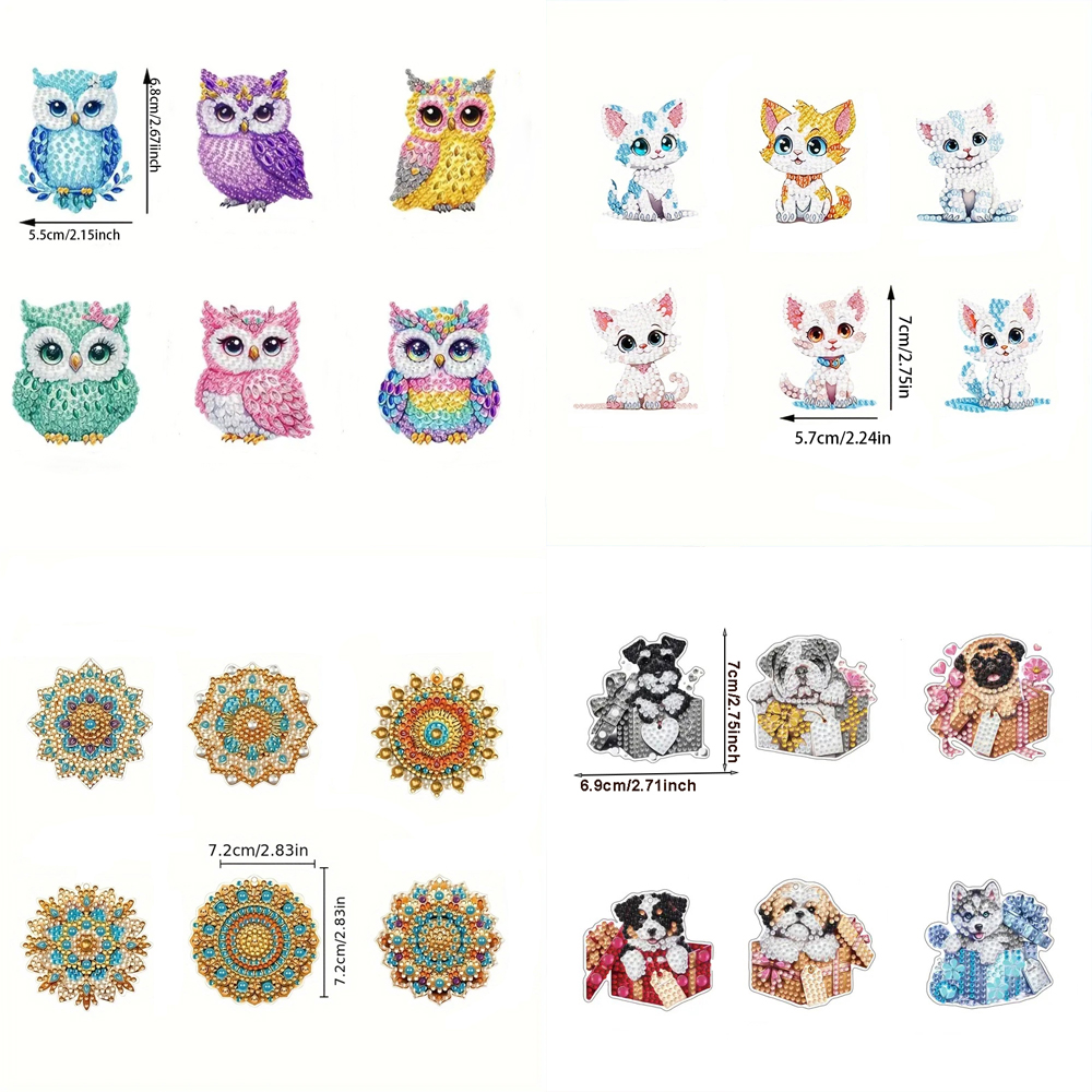 6-piece/set DIY Diamond Keycha – Resin Craft Ideas recenzja i cena