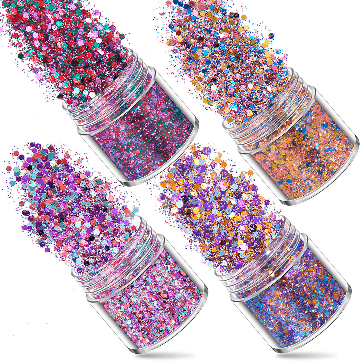 SNASAN 4Pcs Color Superfine Gl – Resin Pigment Set recenzja i cena
