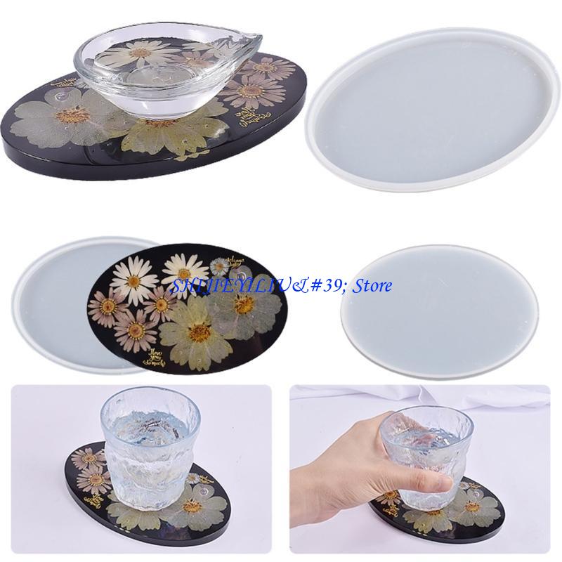 E21F Oval Mirror Mold for DIY  – Geode Mold Silicone recenzja i cena