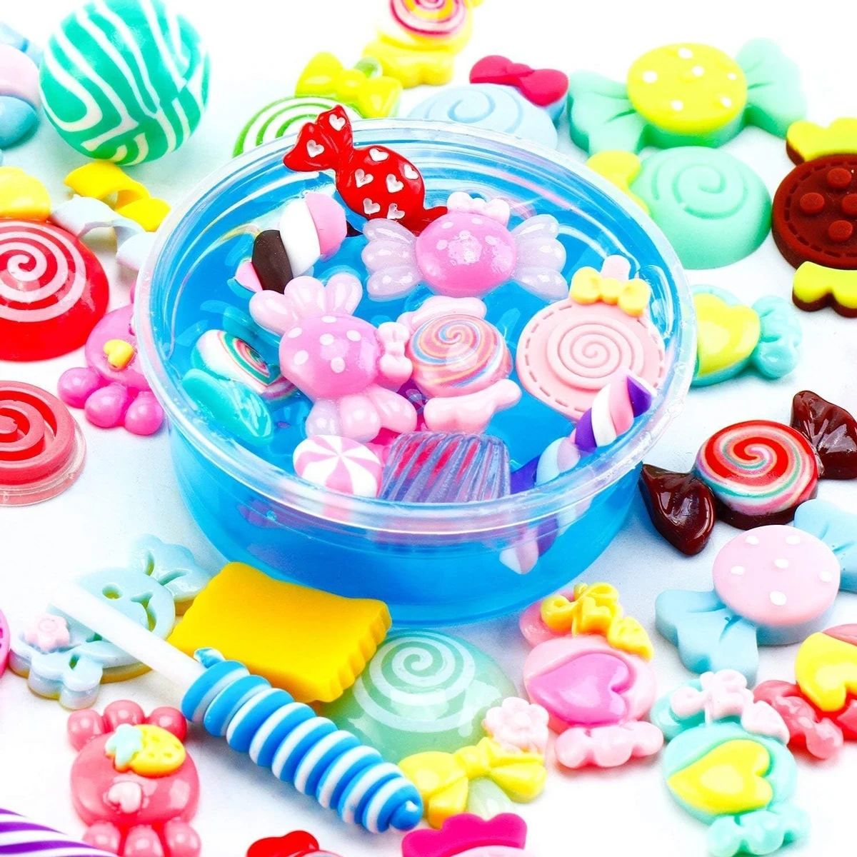 30pcs Random Candy Slime Charm – Resin Jewelry Kit recenzja i cena
