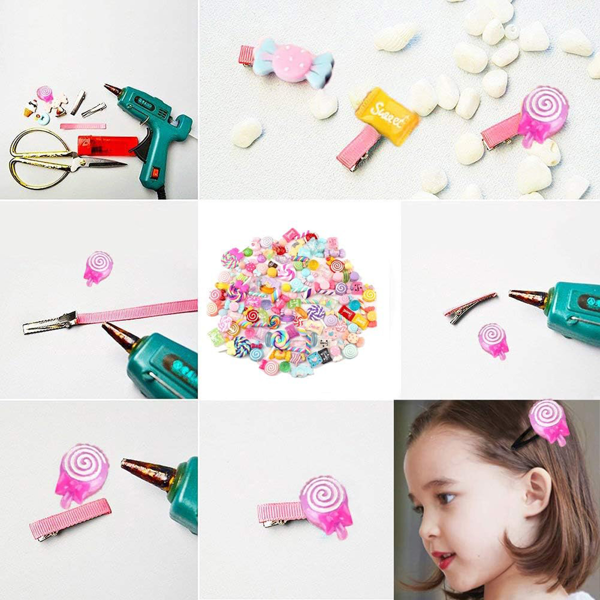 30pcs Random Candy Slime Charm – Resin Jewelry Kit recenzja i cena