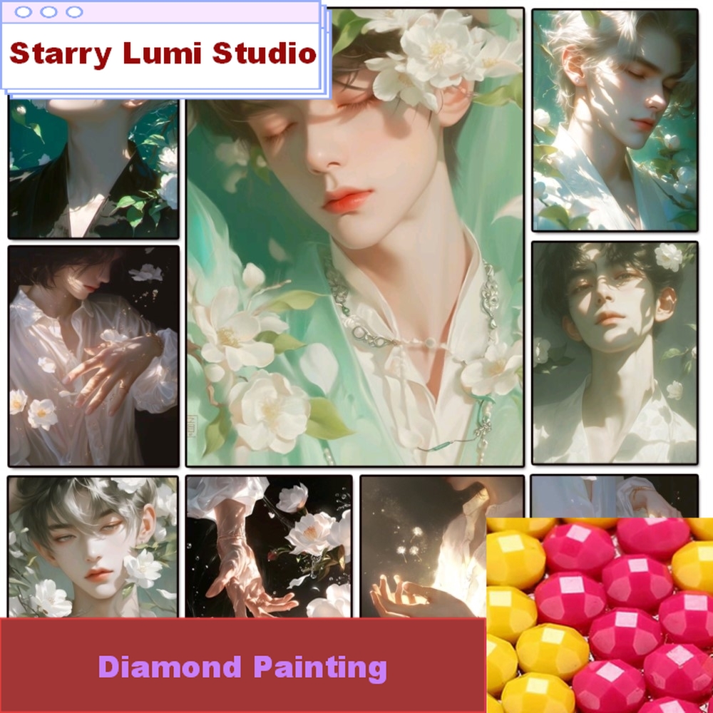 Handsome Boy 5d Diy Diamond Pa – Resin Jewelry Kit recenzja i cena
