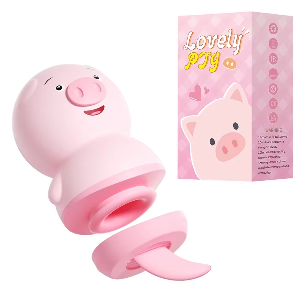 Mini Pig Licking Tongue Vibrat – Vacuum Chamber Small recenzja i cena