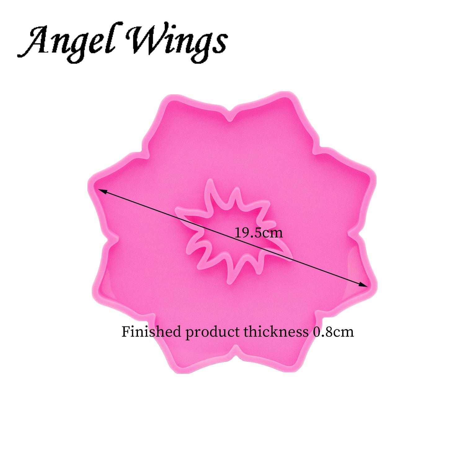 Flower Coaster Silicone Molds  – Geode Mold Silicone recenzja i cena