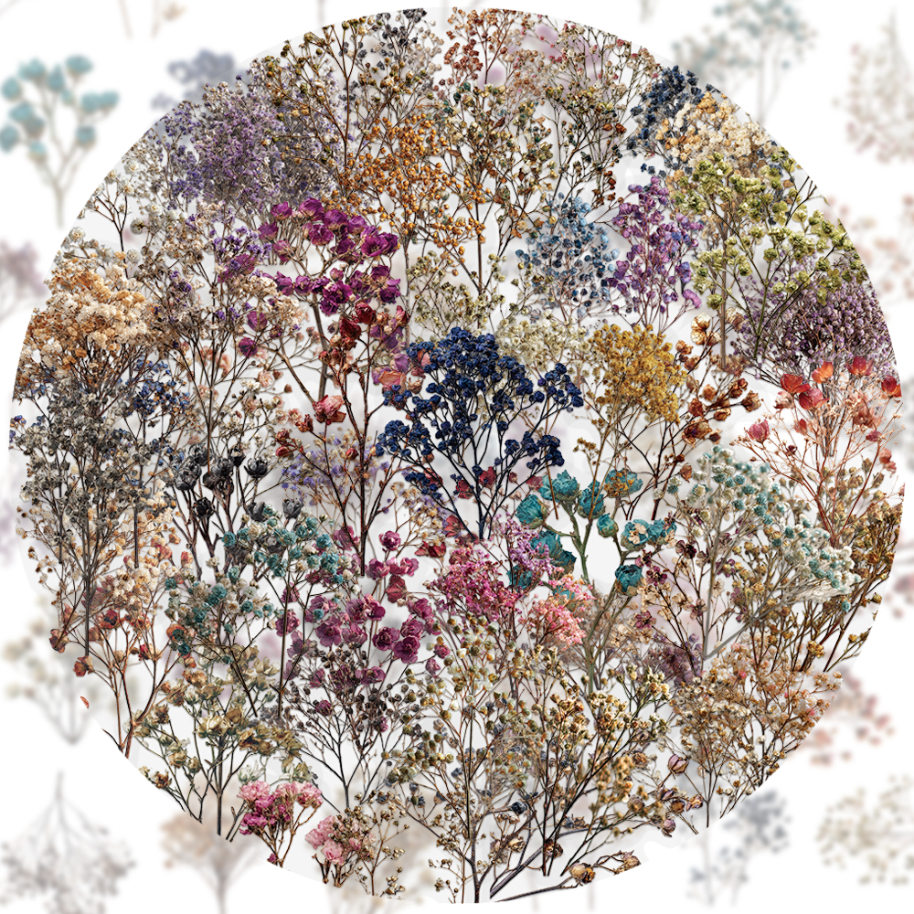 50PCS Retro Color Dried Flower – Dried Flower Bulk recenzja i cena