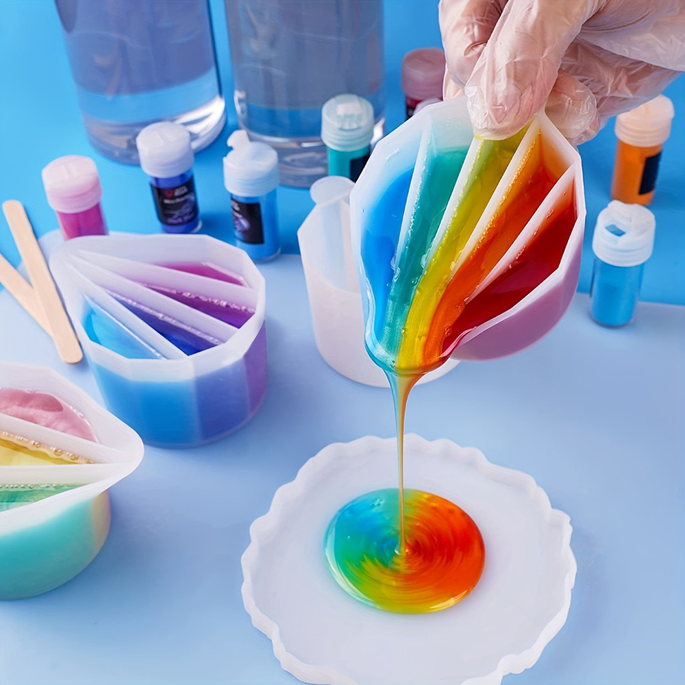 2/3/4/5 Grids Silicone Split C – Mixing Cup Silicone recenzja i cena