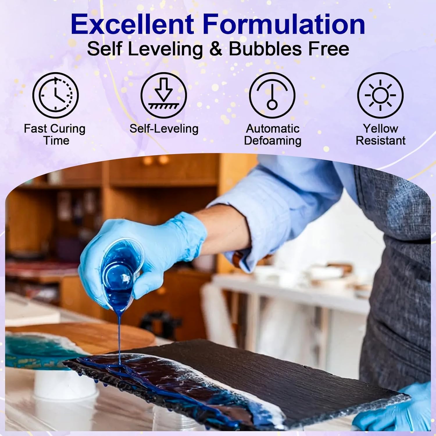 Clear Epoxy Resin AB Glue Hard – Resin Jewelry Kit recenzja i cena