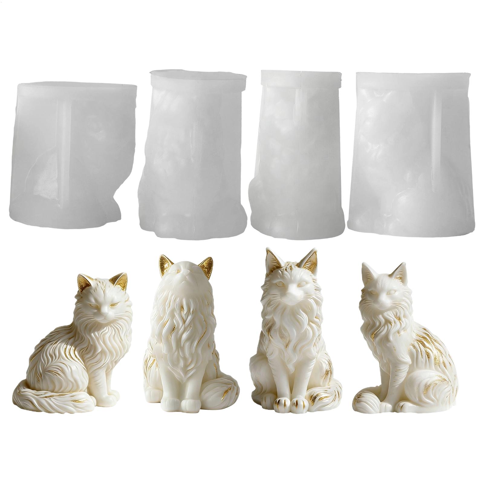 Cat Resin Mold | Sitting Cat S – Resin Craft Workshop recenzja i cena
