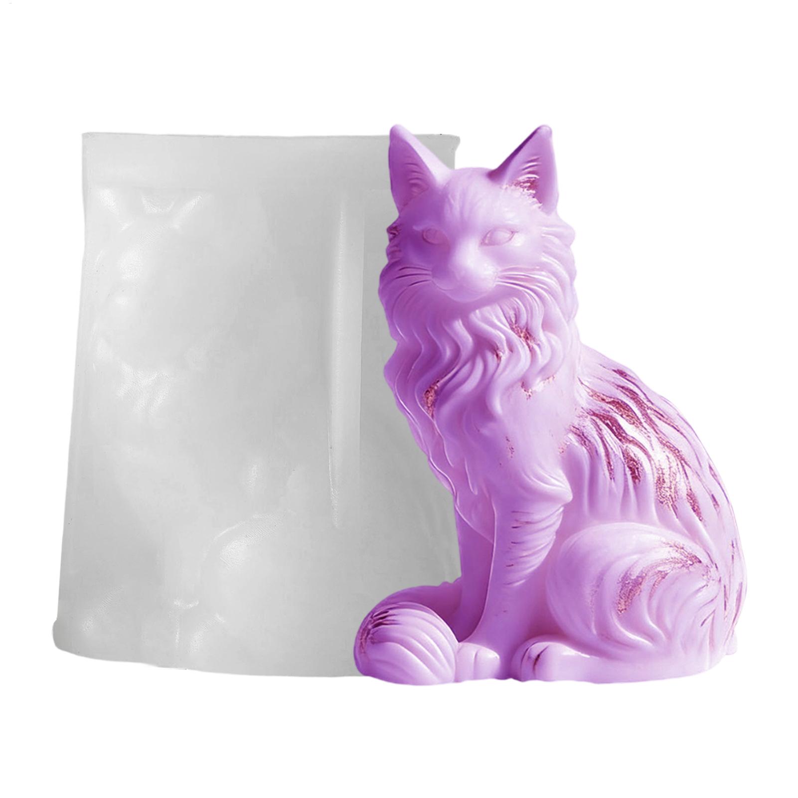 Cat Resin Mold | Sitting Cat S – Resin Craft Workshop recenzja i cena