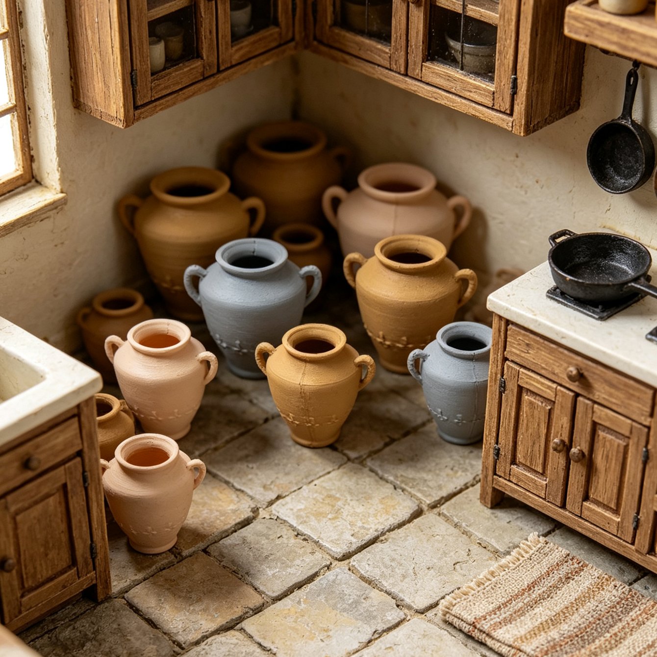 Miniature ceramic three-piece  – Resin Craft Ideas recenzja i cena
