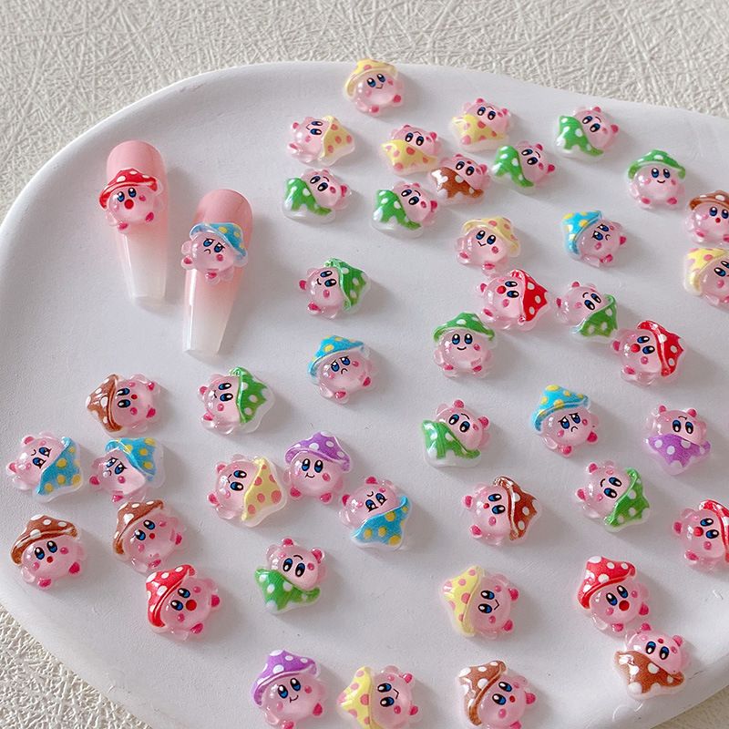 2/10/20pcs Kirby Nail Charms 3 – Resin Crafts recenzja i cena